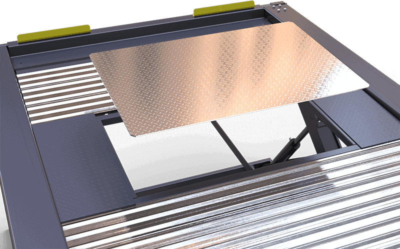 Autostacker-Parking-Lift-Optional-Removeable-Center-Panel 1 Bendpak