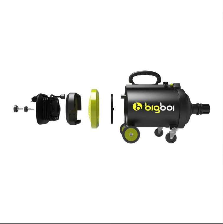 Bigboi BlowR Pro+ Plus (F) touchless air dryer