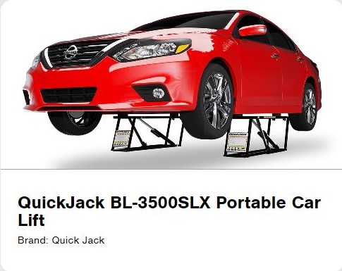 QuickJack 3500SLX Portable Car Lift