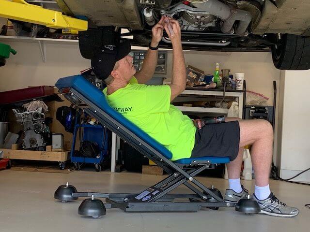Quickjack ergochair-rs creeper trolley 5