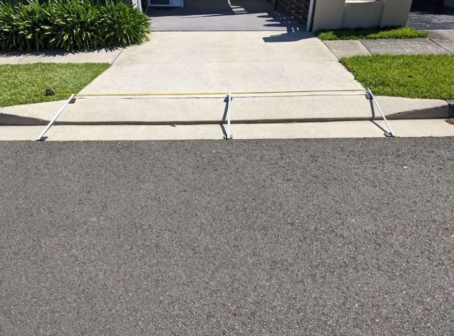 Custom driveway access ramps - Measure pic 1
