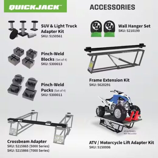 QuickJack portable lift Accessories 1