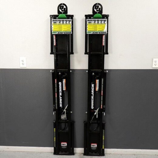 Quickjack-wall storage hangers-garage