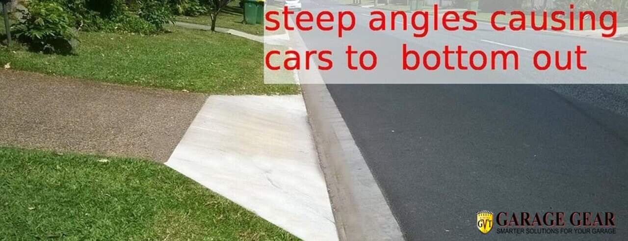 Driveway Access Ramps steep angle pic 1