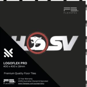 Logoflex Pro HSV Logo 1 - 400x400x18mm flexspec