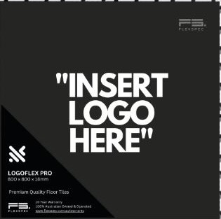 Logoflex Pro Insert Logo Here 1 - 800x800x18mm flexspec