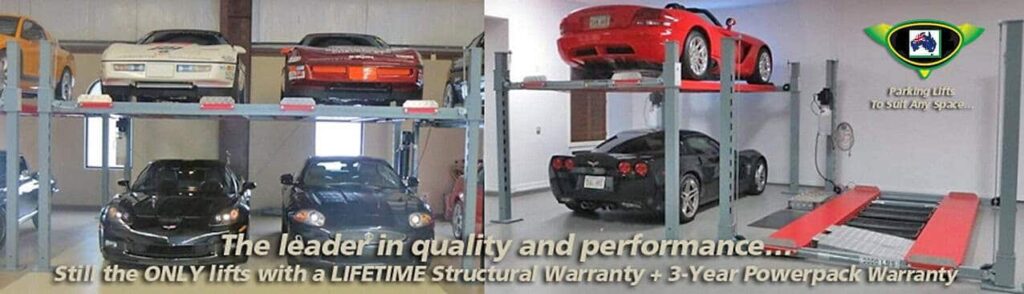 Lift King 4-Post parking lifts to suit any space