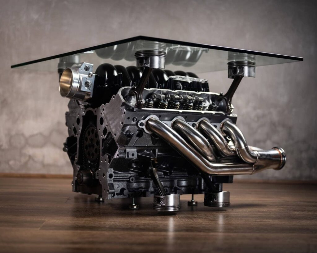 Beast Mode V8 Coffee Table - pic 1 Grimm Industries - automotive furnishings