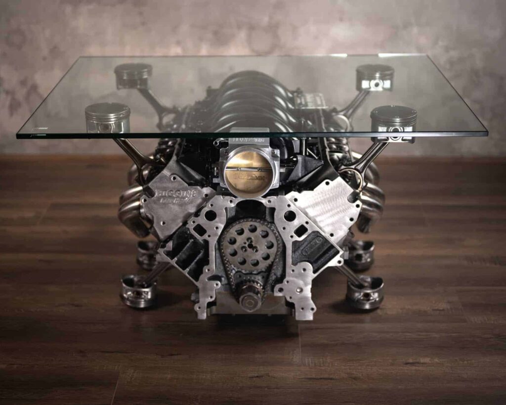 Beast Mode V8 Coffee Table - pic 2 Grimm Industries - automotive furnishings