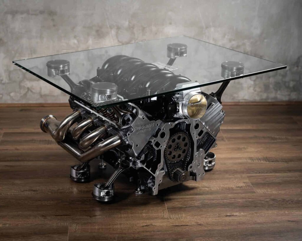 Beast Mode V8 Coffee Table - pic 3 Grimm Industries - automotive furnishings