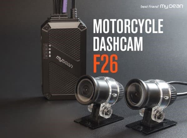 MyDean F26 motorcycle dashcam - main pic