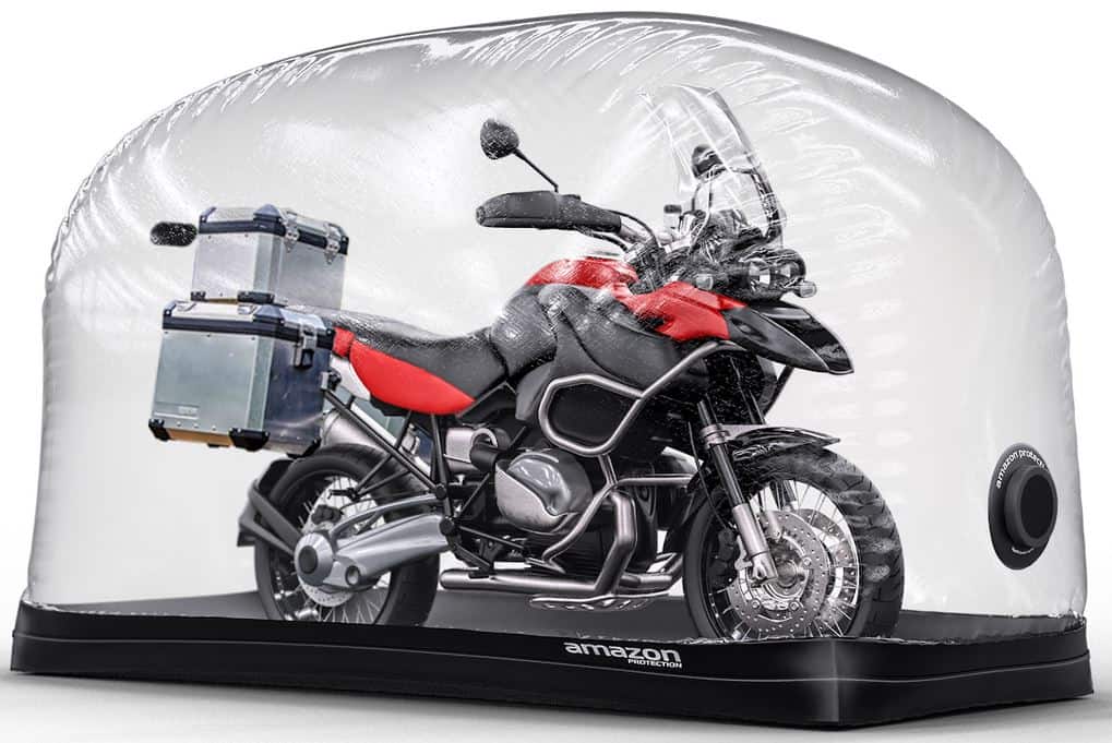 indoor large motorcycle bubble capsule 3