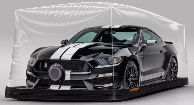 Mustang Shelby GT350 in Car Bubble Capsule cover