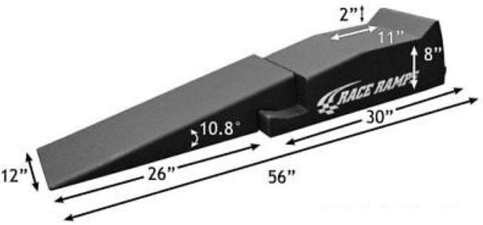 Race Ramps RR-56-2 Garage Service Ramps dims