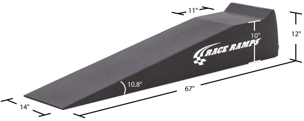 Race Ramps RR-67-XT Garage Service Ramps dims