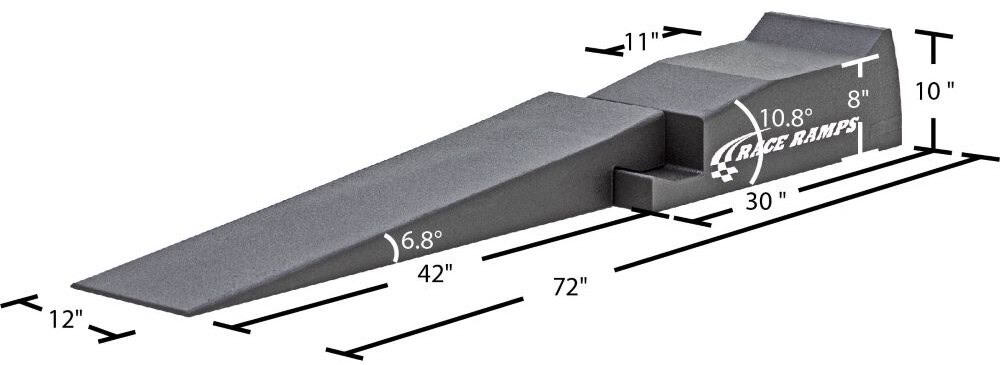 Race Ramps RR-72-2 Garage Service Ramps dims