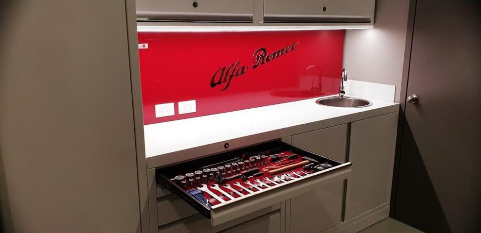 Micron Garage Cabinetry - Alfa Romeo unit pic 1