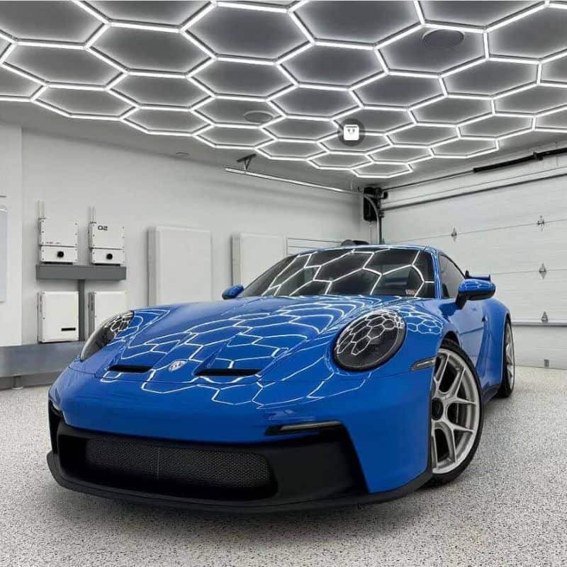 NXTBEAM Hexagon Lights - Blue Porsche