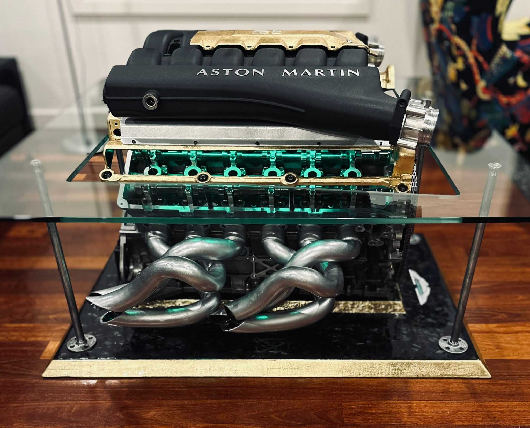 Aston Martin V12 Auto-themed Coffee Table- 1