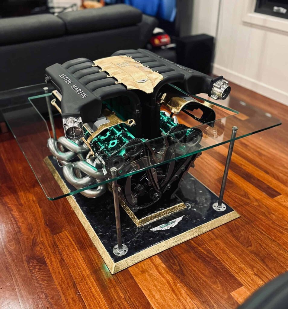 Aston Martin V12 Auto-themed Coffee Table- 3