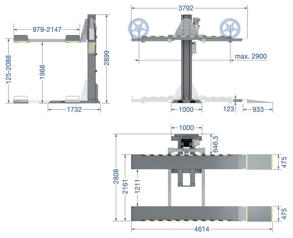 GVT 1-Post Lift King Image 10