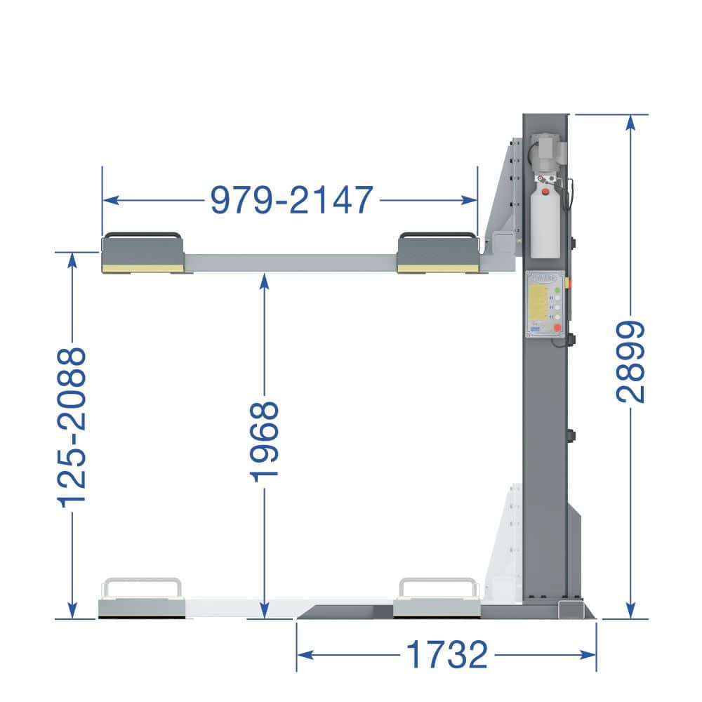 GVT 1-Post Lift King Image 8