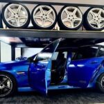 Over-Car Mezzanine Storage Platform - Blue Holden