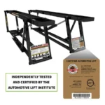 QuickJack 6000-elx-portable car lift-with-certified-tag